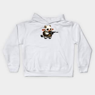 Fluffy Cow Kids Hoodie